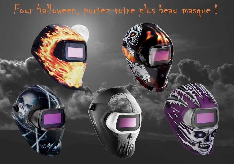 Pour Halloween, portez votre plus beau masque !