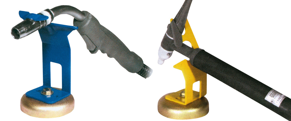 Support Réglable Pour Torche De Soudage – Dimensions 600 X 330 Mm, Pince En V, Rotation 360°