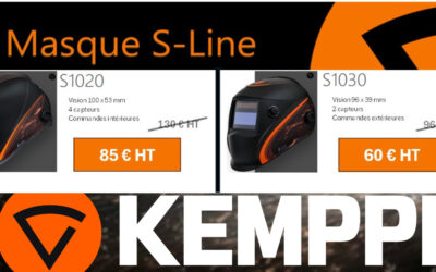 Promo chez STS sur les cagoules KEMPPI S-Line !