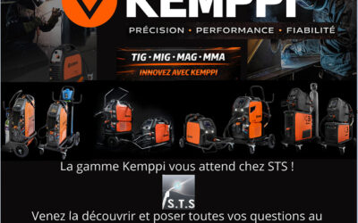 STS & Kemppi : Maîtrisez le soudage TIG, MIG, MAG et MMA avec un partenaire de confiance !