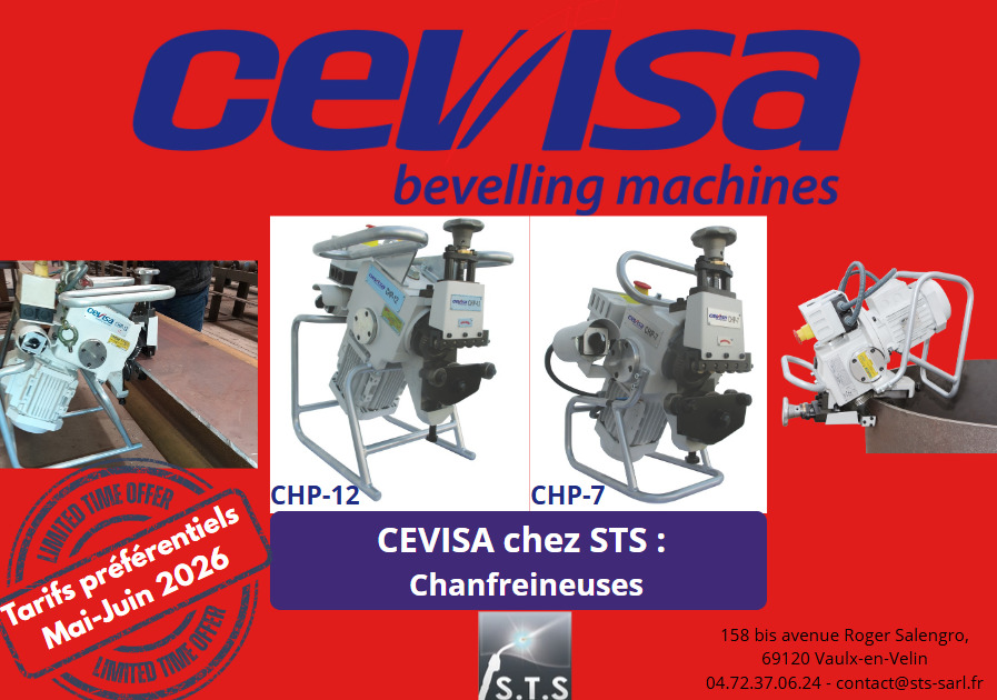 CEVISA CHP-7 et CHP-12 : chanfreineuses performantes