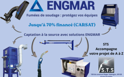 ENGMAR / STS : Aspiration des fumées de soudage