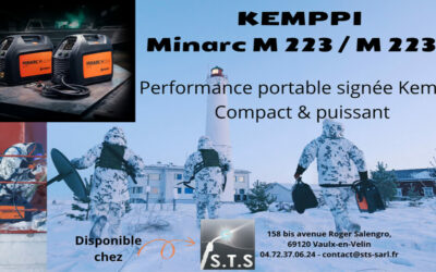 Nouveauté chez STS : les Kemppi Minarc M 223 & M 223P