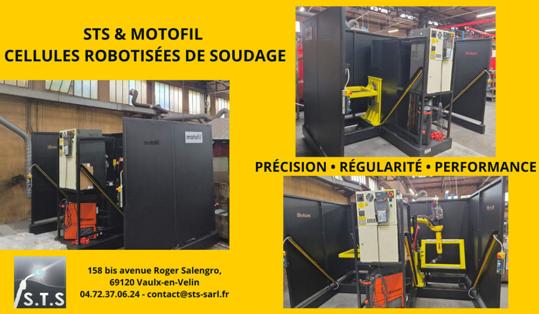 cellules robotisées de soudage