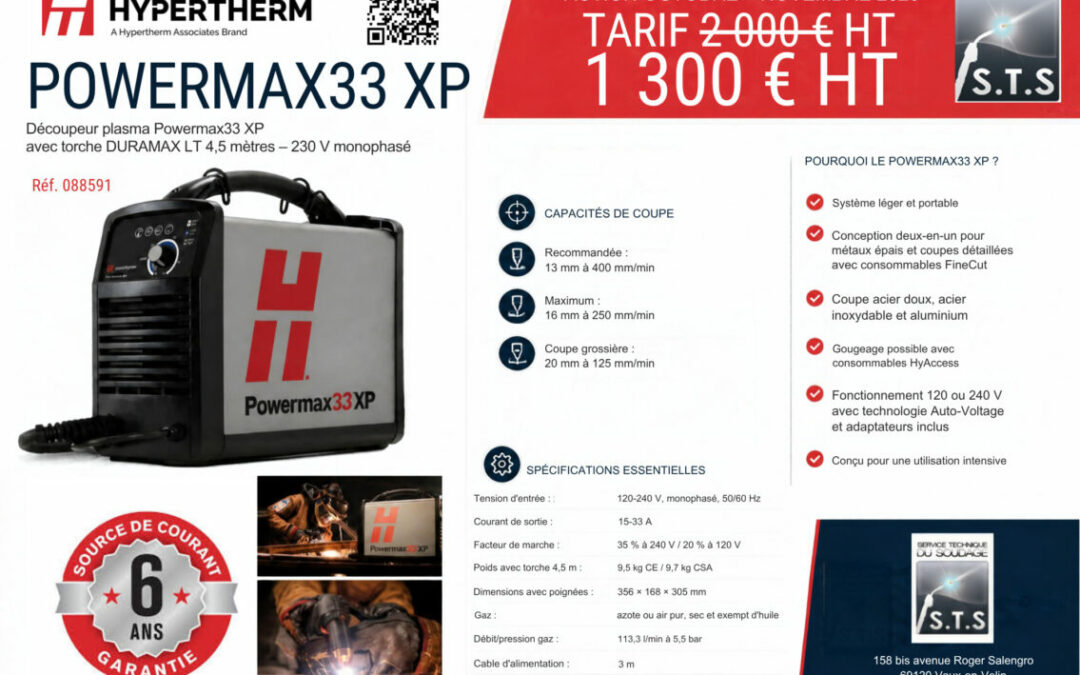 Powermax33 XP Hypertherm